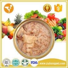Alimentos húmedos vendedores calientes deliciosos y naturales del alimento de la alta proteína de la carne de vaca para los perros y los gatos